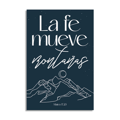"MATTHEW 17:20" decorative painting