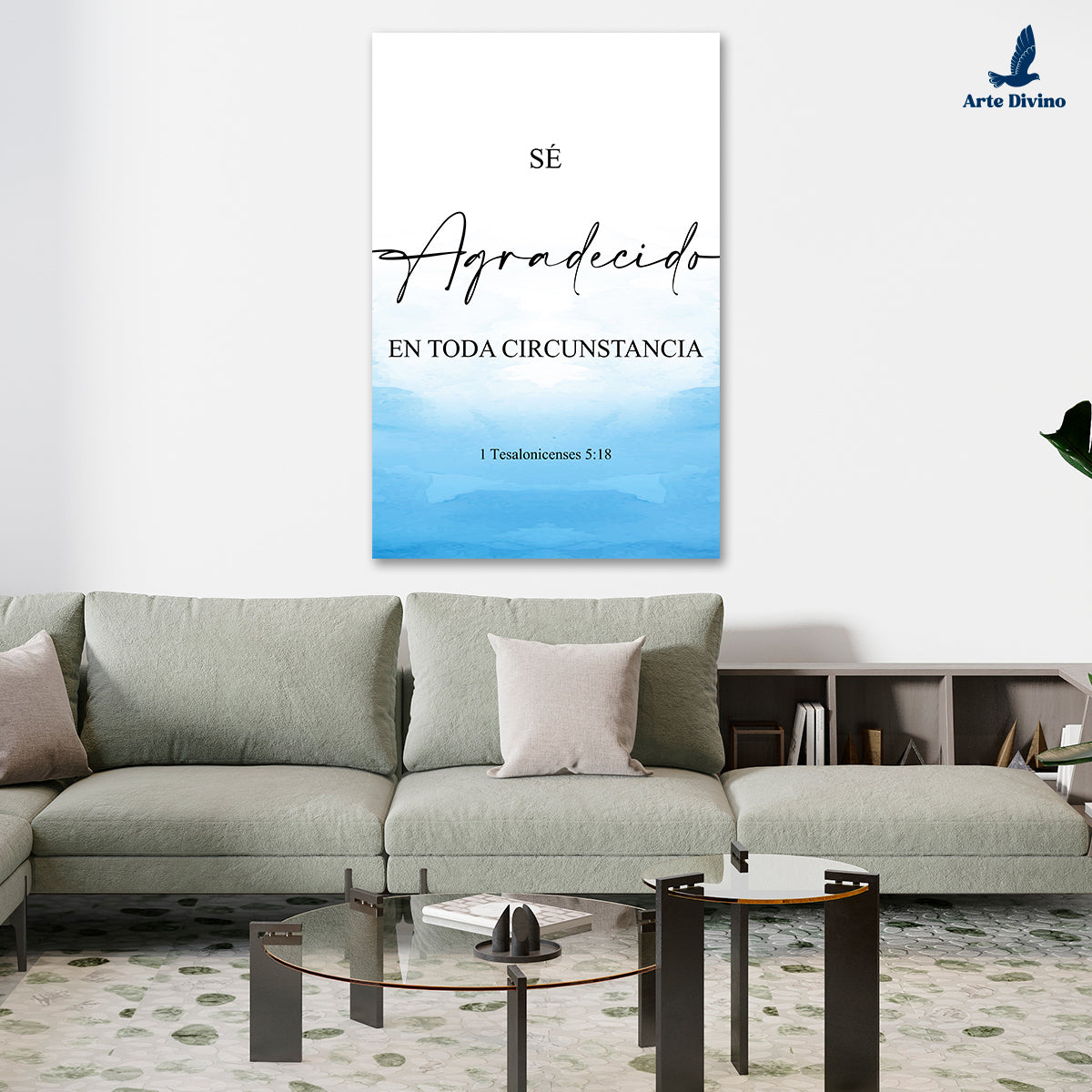 "THANKFUL" decorative painting