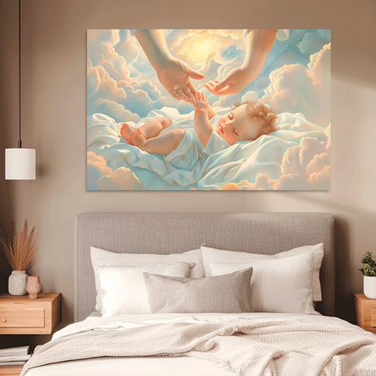UNDER GRACE (MATTHEW 19:14) DECORATIVE PICTURE