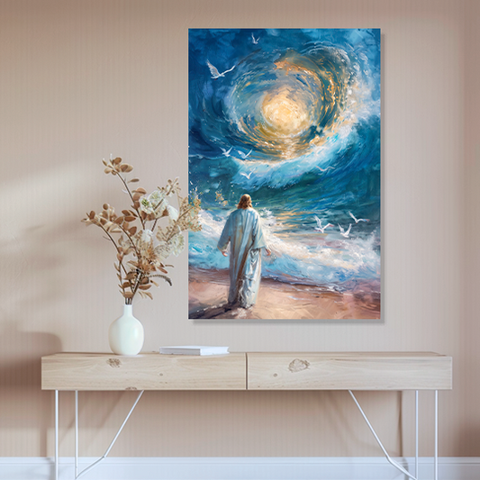 TOWARDS ETERNITY (EXODUS 14:21) DECORATIVE PICTURE