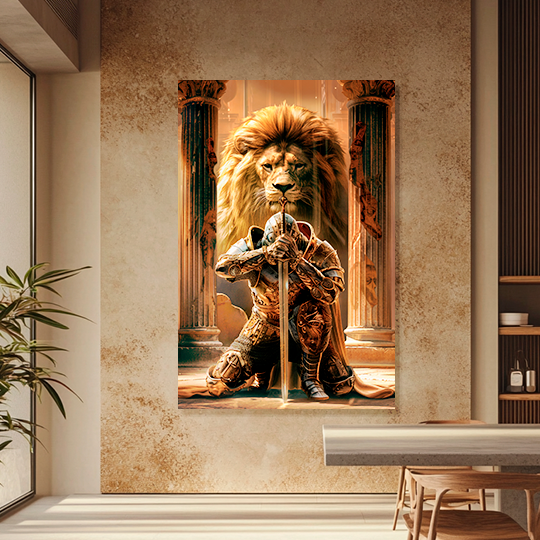 COURAGE (JOSHUA 1:9) DECORATIVE PICTURE