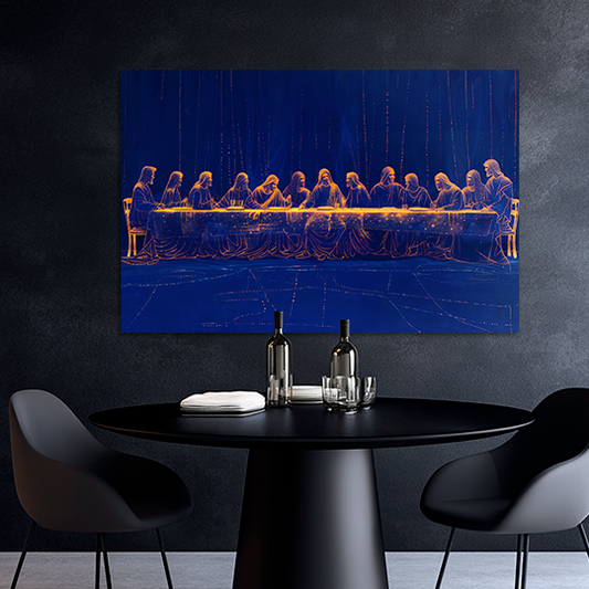 LAST SUPPER IN HEAVEN (LUKE 22:7-22) DECORATIVE PICTURE