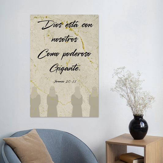 "JEREMIAH 20:11" decorative painting