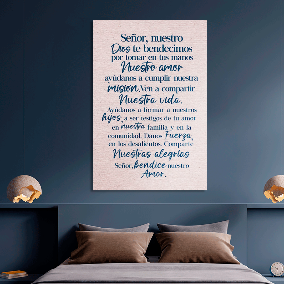 "PRAYER OF THE SPOUSES" decorative painting