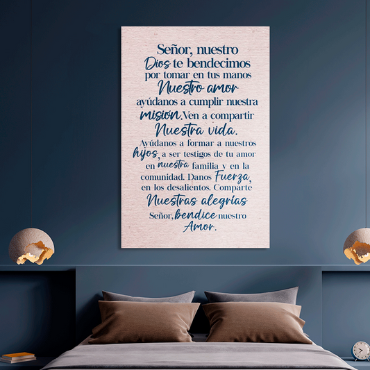 "PRAYER OF THE SPOUSES" decorative painting