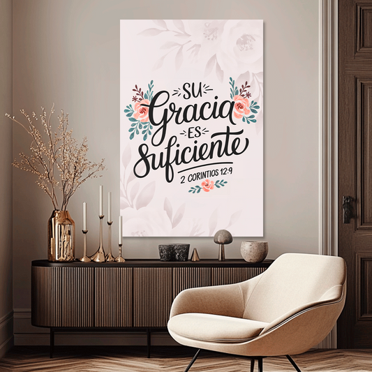 "2 CORINTHIANS 12:9" decorative painting