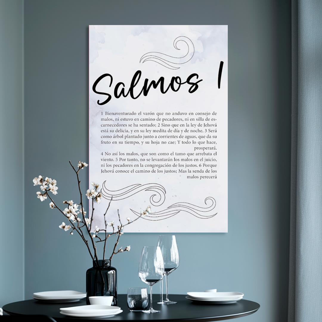 "PSALMS 1" decorative painting