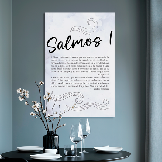 "PSALMS 1" decorative painting