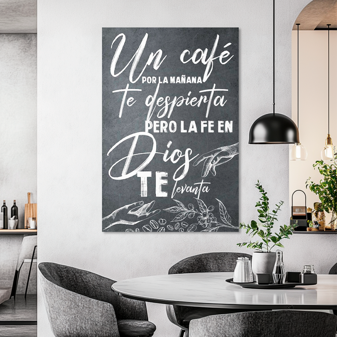 "GOD LIFTS YOU UP" decorative painting