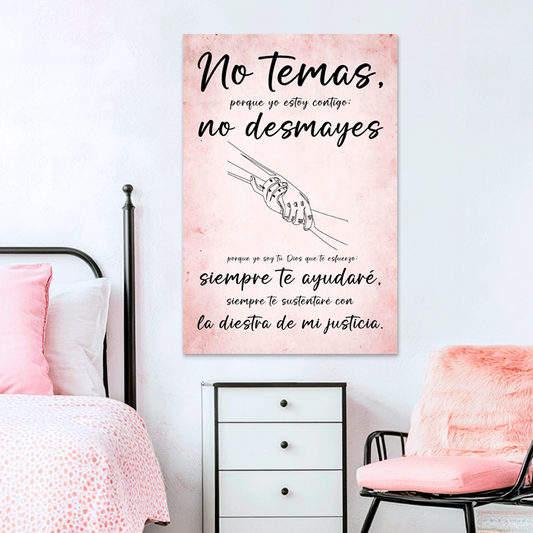 "DO NOT FEAR" decorative painting