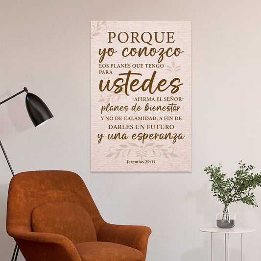 "JEREMIAH 29:11" decorative painting