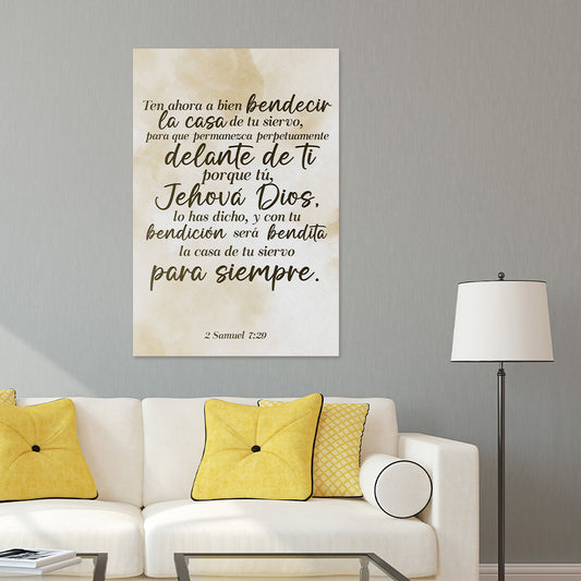"2 SAMUEL 7:29" decorative painting
