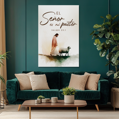 "THE LORD IS MY SHEPHERD" decorative painting