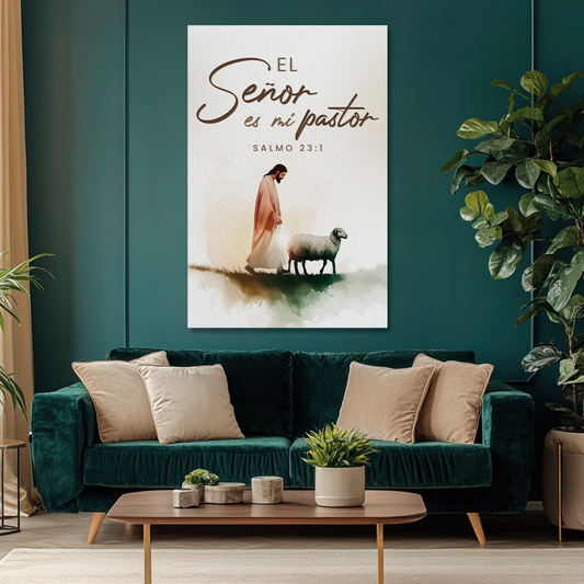 "THE LORD IS MY SHEPHERD" decorative painting