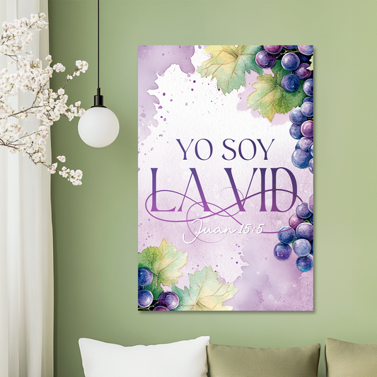 "JOHN 15:5" decorative painting