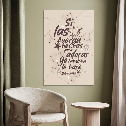 "PSALM 148:3" decorative painting