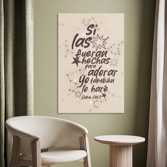 "PSALM 148:3" decorative painting
