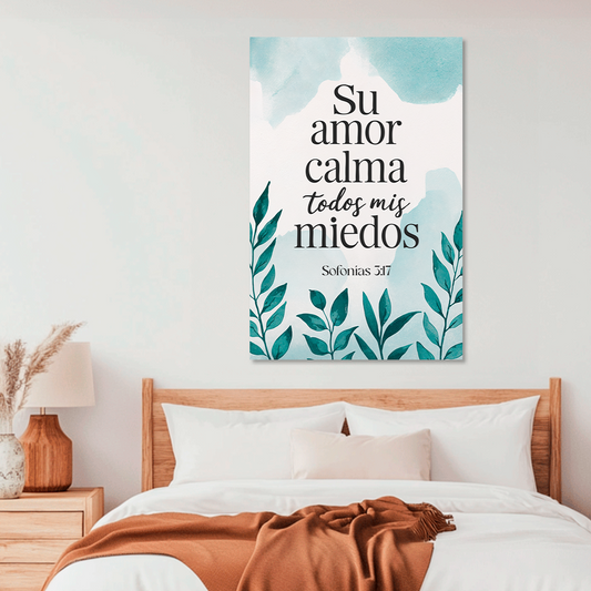 "ZEPHONIAH 3:17" decorative painting