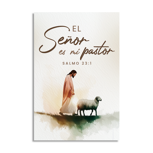 "THE LORD IS MY SHEPHERD" decorative painting