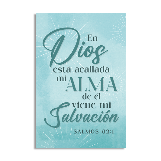 "PSALMS 62:1" decorative painting