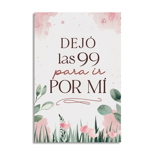 "LEFT THE 99" decorative painting