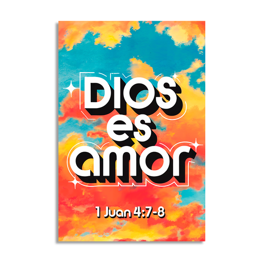 "1 JOHN 4:7-8" decorative painting