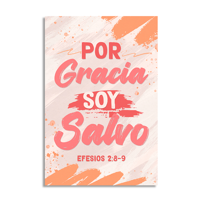 "EPHESIANS 2:8-9" decorative painting