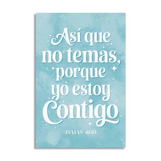 "ISAIAH 41:10" decorative painting