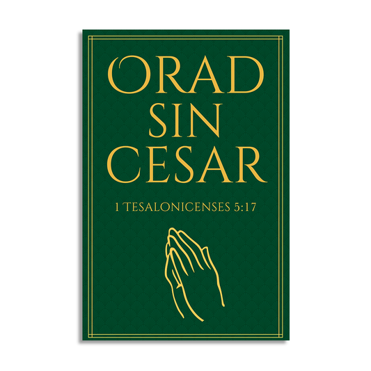 "PRAY WITHOUT CEASE" decorative painting