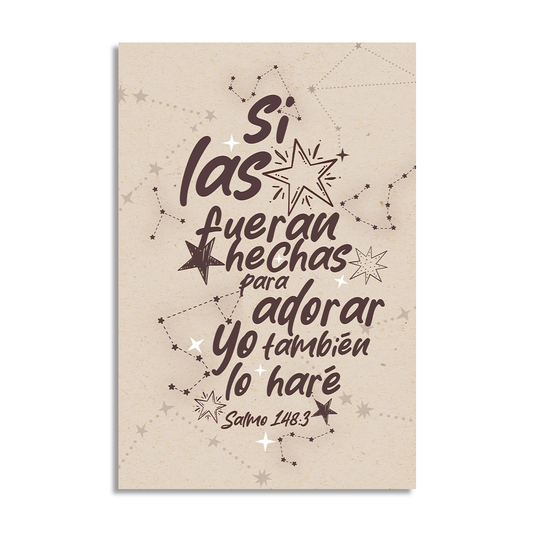 "PSALM 148:3" decorative painting